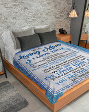 Load image into Gallery viewer, Daughter Gift For Loving Mom You Tucked Me Into Bed Sherpa Blanket
