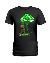 Load image into Gallery viewer, American Water Spaniel Patrick Balloons St. Patrick's Day Color Changing Mug Ladies Tee
