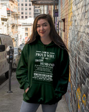 Load image into Gallery viewer, I Am A Proud Wife Of An Irish Husband Gift For Family Hoodie
