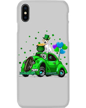 Load image into Gallery viewer, Labrador Green Car Pot Of Gold St Patrick's Day Gift For Dog Lovers Phone case
