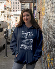 Load image into Gallery viewer, I Am A Proud Wife Of An Irish Husband Gift For Family Hoodie

