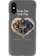 Load image into Gallery viewer, Horses From Our First Kiss Custom Name Gift For Girlfriend Phone case
