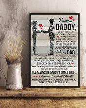 Load image into Gallery viewer, Do You Remember The First Time Daughter Gift For Dad Vertical Poster
