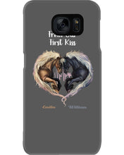 Load image into Gallery viewer, Horses From Our First Kiss Custom Name Gift For Girlfriend Phone case

