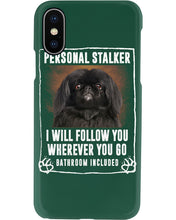 Load image into Gallery viewer, Black Pekingese Personal Stalker St. Patrick's Day Printed Mug Phone case
