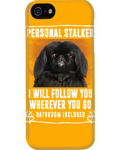 Load image into Gallery viewer, Black Pekingese Personal Stalker St. Patrick's Day Printed Mug Phone case
