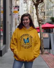 Load image into Gallery viewer, Blue Butterfly Gift For Angel Grandma Your Wings Were Ready Hoodie
