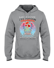 Load image into Gallery viewer, My Angel Grandpa Who Watched Over My Back Hoodie
