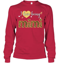 Load image into Gallery viewer, Meaningful Gift For Family I Love Being Mimi Unisex Long Sleeve
