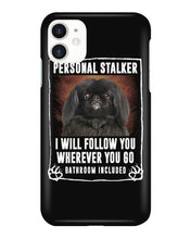 Load image into Gallery viewer, Black Pekingese Personal Stalker St. Patrick's Day Printed Mug Phone case

