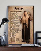 Load image into Gallery viewer, Prayer For When You Are Disappointed Gift Vertical Poster
