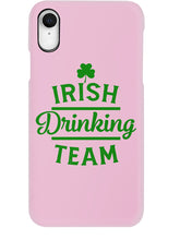 Load image into Gallery viewer, Irsih Drinking Team Green Shamrock St Patrick's Day Phone case
