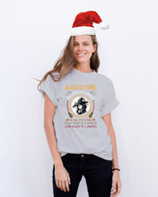 Load image into Gallery viewer, Birthday Gift For August Girl The Soul Of A Witch Guys Tee
