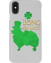 Load image into Gallery viewer, Pomeranian Long On Luck Green St. Patrick's Day Printed Mug Phone case

