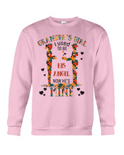 Load image into Gallery viewer, Gift For Autism Angel Grandma I Used To Be His Angel Now He's Mine Sweatshirt

