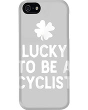 Load image into Gallery viewer, Lucky To Be A Biker Pilot Clover St Patrick's Day Gift Phone case
