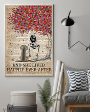 Load image into Gallery viewer, Beagle Dog And She Lived Happily Ever After Vertical Poster
