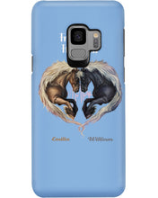 Load image into Gallery viewer, Horses From Our First Kiss Custom Name Gift For Girlfriend Phone case
