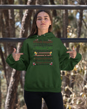 Load image into Gallery viewer, Perfect Gift For Husband Christmas Punch You In The Threat Hoodie
