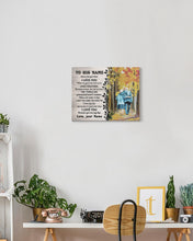 Load image into Gallery viewer, You Are My Life Autumn Footpath Custom Name Gift For Husband Matte Canvas
