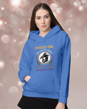 Load image into Gallery viewer, Birthday Gift For August Girl The Soul Of A Witch Hoodie
