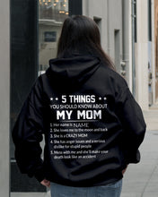 Load image into Gallery viewer, Five Things You Should Know About Mom Hoodie
