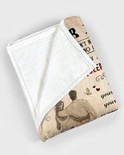 Load image into Gallery viewer, May Not Be Your First Love Custom Name Gift For Wife Fleece Blanket
