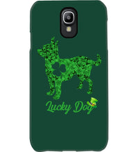 Load image into Gallery viewer, Green Chihuahua Lucky Day St Patrick's Day Gift For Dog Lovers Phone case
