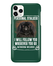 Load image into Gallery viewer, Black Pekingese Personal Stalker St. Patrick's Day Printed Mug Phone case

