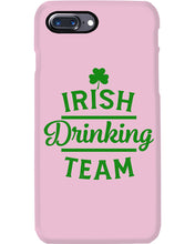 Load image into Gallery viewer, Irsih Drinking Team Green Shamrock St Patrick's Day Phone case
