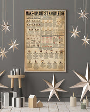 Load image into Gallery viewer, Something You Should Know About Make Up Artist Knowledge Vertical Poster
