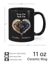 Load image into Gallery viewer, Horses From Our First Kiss Custom Name Gift For Girlfriend Mug
