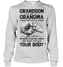Load image into Gallery viewer, Can't Be Broken Grandma And Grandson Unisex Long Sleeve
