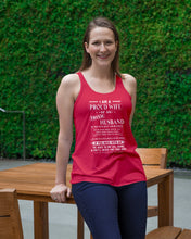 Load image into Gallery viewer, I Am A Proud Wife Of An Irish Husband Gift For Family Ladies Flowy Tank
