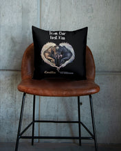Load image into Gallery viewer, Horses From Our First Kiss Custom Name Gift For Girlfriend Pillow Cover
