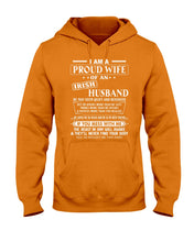 Load image into Gallery viewer, I Am A Proud Wife Of An Irish Husband Gift For Family Hoodie
