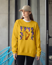 Load image into Gallery viewer, Grape Harp Music For Mom Printed Mug Sweatshirt
