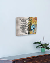 Load image into Gallery viewer, You Are My Life Autumn Footpath Custom Name Gift For Husband Matte Canvas
