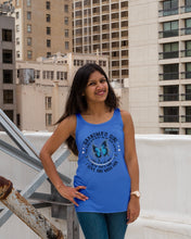 Load image into Gallery viewer, Blue Butterfly Gift For Angel Grandma Your Wings Were Ready Ladies Flowy Tank
