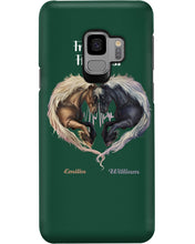 Load image into Gallery viewer, Horses From Our First Kiss Custom Name Gift For Girlfriend Phone case
