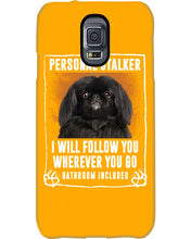 Load image into Gallery viewer, Black Pekingese Personal Stalker St. Patrick's Day Printed Mug Phone case
