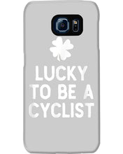 Load image into Gallery viewer, Lucky To Be A Biker Pilot Clover St Patrick's Day Gift Phone case
