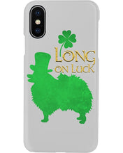 Load image into Gallery viewer, Pomeranian Long On Luck Green St. Patrick's Day Printed Mug Phone case
