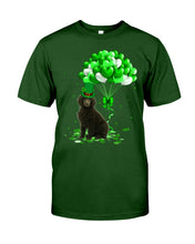 Load image into Gallery viewer, Standard Poodle Patrick Balloons St. Patrick's Day Color Changing Mug Guys Tee

