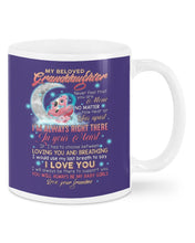Load image into Gallery viewer, Loving You And Breathing Waning Moon Flamingo Gift For Granddaughter Mug
