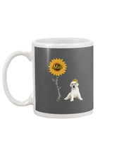 Load image into Gallery viewer, White Labrador Mimi Sunshine Dog Lovers St. Patrick's Day Printed Mug Mug
