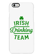 Load image into Gallery viewer, Irsih Drinking Team Green Shamrock St Patrick's Day Phone case
