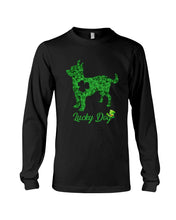 Load image into Gallery viewer, Green Chihuahua Lucky Day St Patrick's Day Gift For Dog Lovers Unisex Long Sleeve
