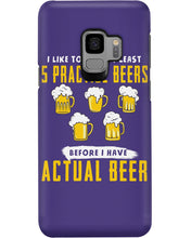 Load image into Gallery viewer, I Like To Have At Least Practice Beer Meaningful Gift Phone case
