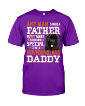 Load image into Gallery viewer, Someone Special To Be A Newfoundland Daddy Gift For Dog Lovers Guys Tee
